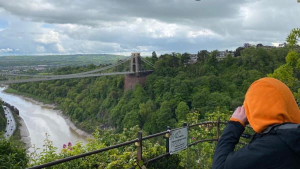 Some young people from South Bristol have never been to the Clifton suspension bridge